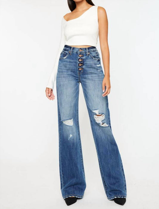 Kancan - Ariena 90s Flare Jeans