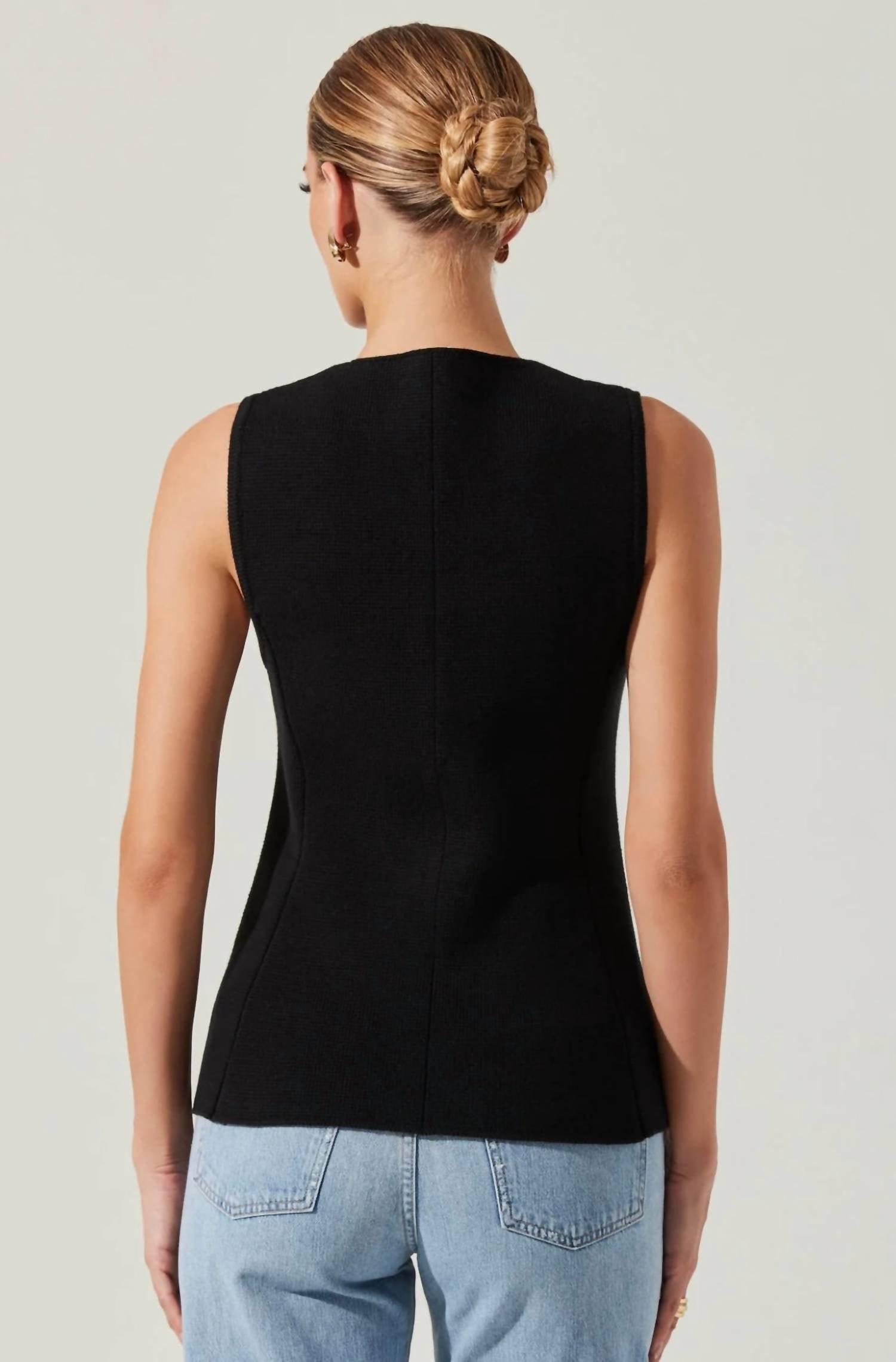 Astr - Jayce V-neck Sweater Vest