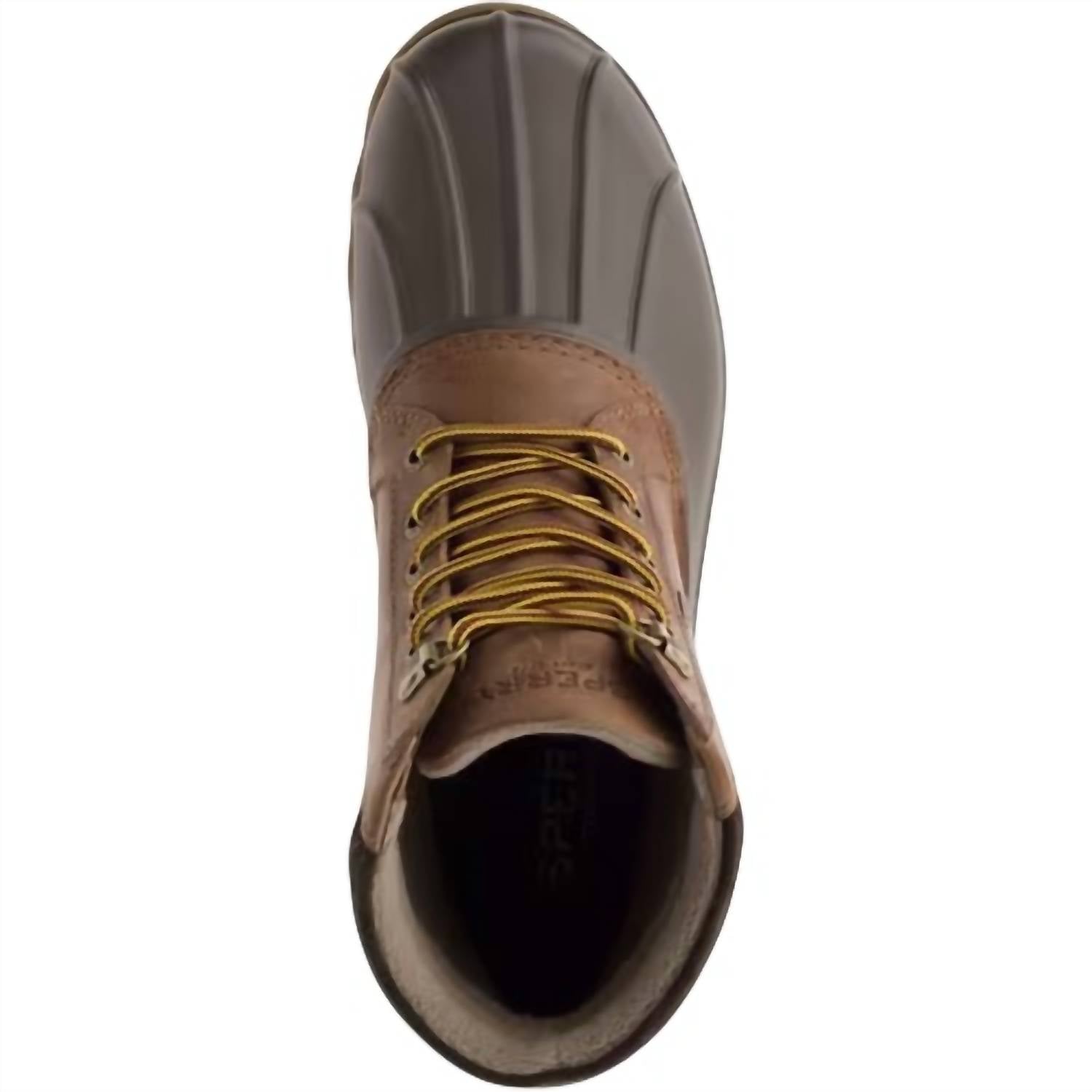Sperry Men's Avenue Duck Boots in tan brown - men's boots - view 5