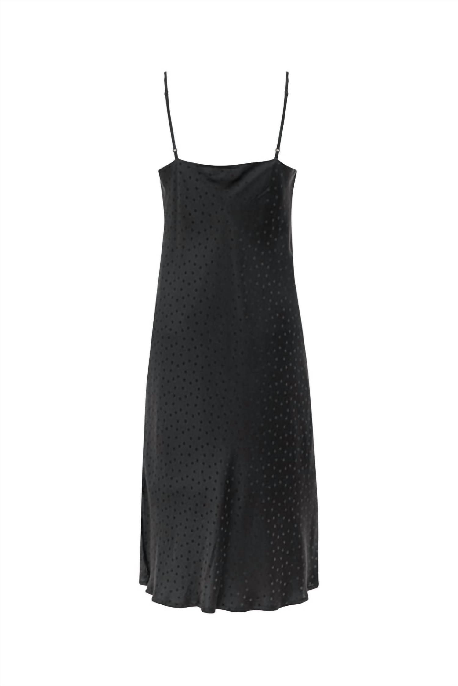 Gold Hawk - Women's Jacquard Slip Dress
