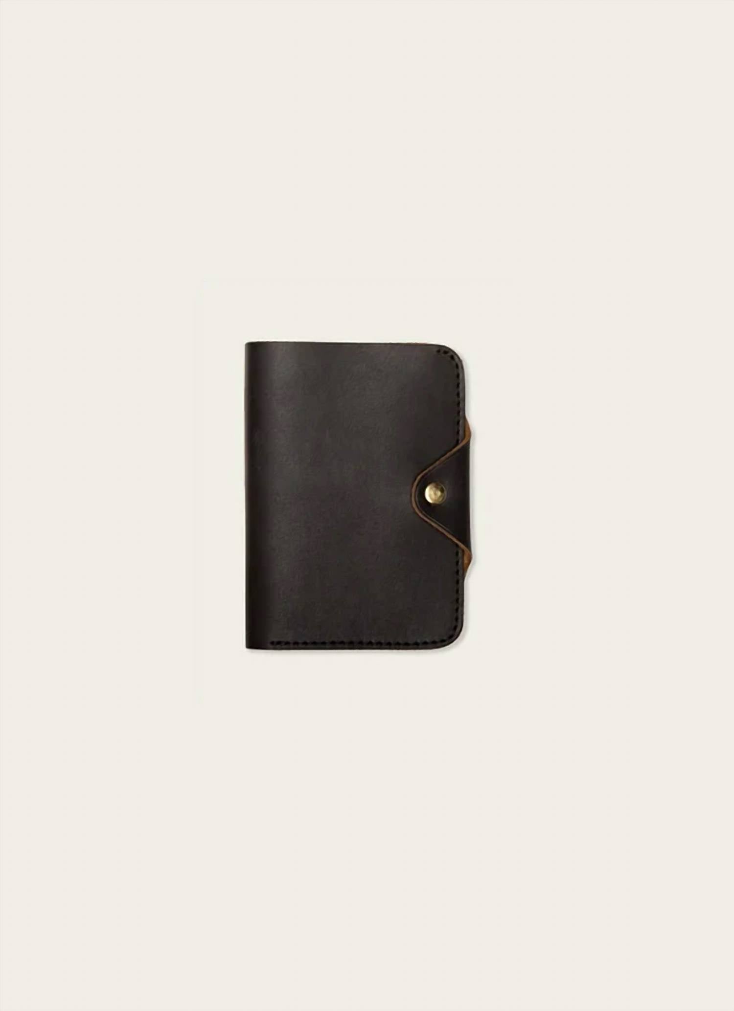 Wp Standard - Unisex Leather Snap Passport Travel Wallet