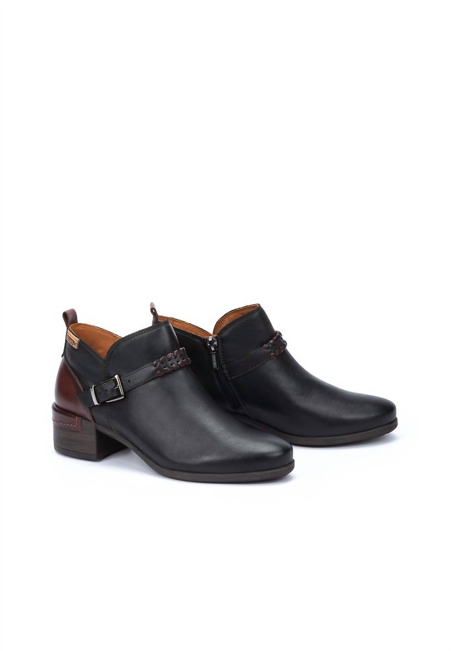 Pikolinos - Women's Malaga Leather Ankle Booties