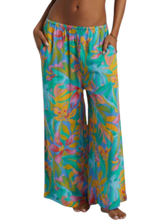 Billabong - Sun Catcher Elastic Waist Printed Pants