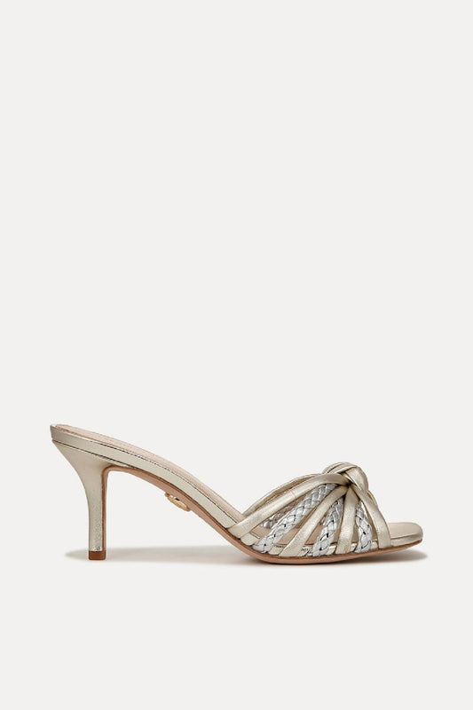 Veronica Beard - Women's Misa Knot Front Heeled Sandals