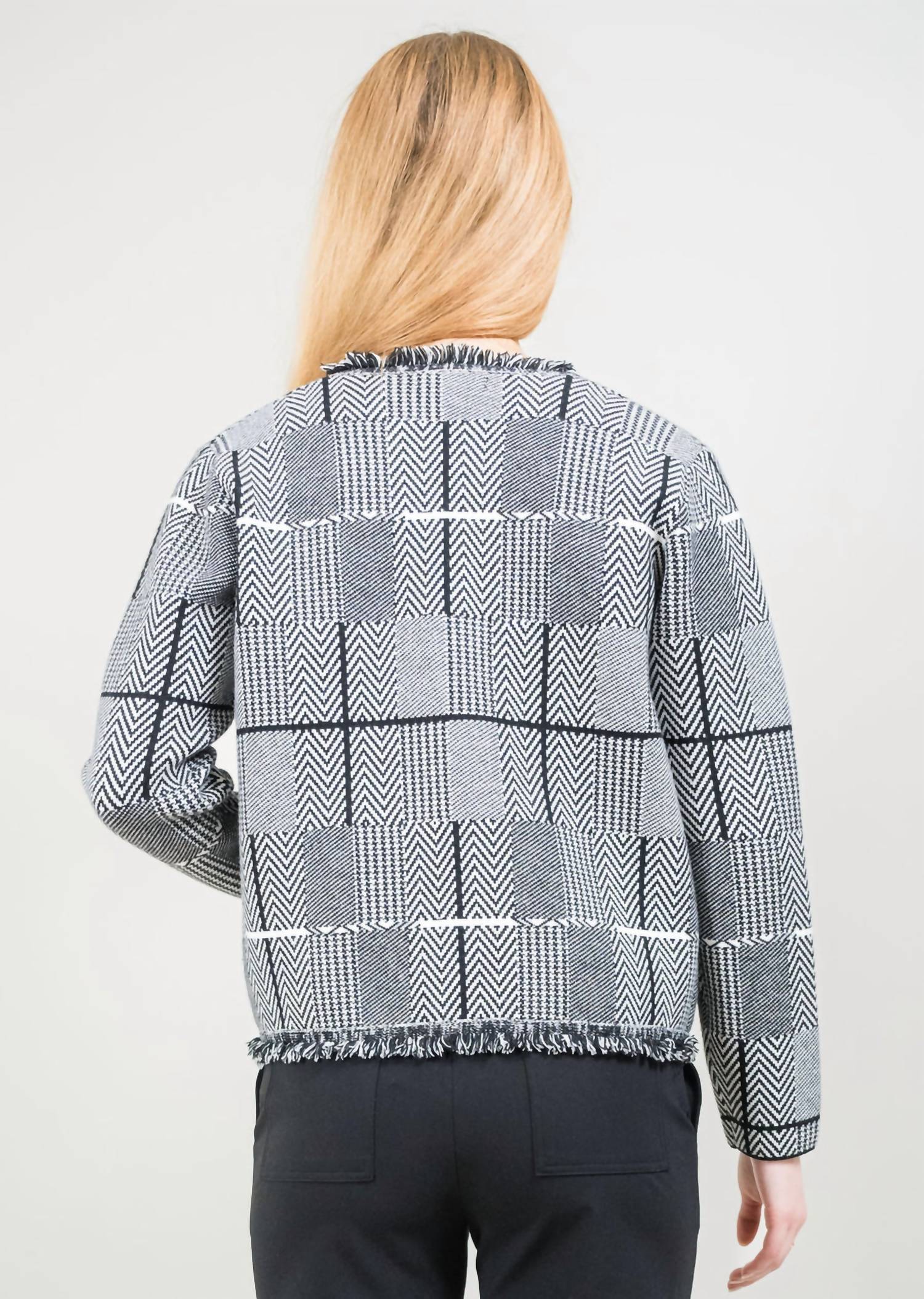 Lisette - Audrey Frayed Suit Jacket