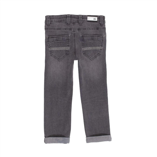 Noruk Collection - Boy's Multi-pocket Stretch Denim Pants