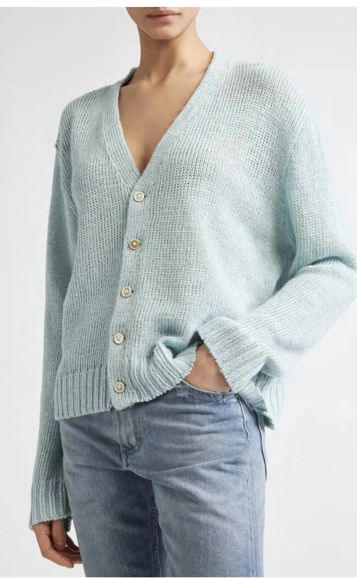 Maison Margiela - V-neck Long Sleeve Cardigan