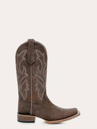 Corral - Women's Embroidery Wide Circle G Cowboy Boot