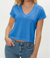 Michael Stars - Harlan Cropped V Neck Tee