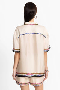 Johnny Was OPHELIA CAMP SHIRT in willa - women's blouse - alternate view
