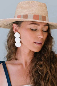 Sunshine Tienda - Women's Sugar Cane Seashell Earrings