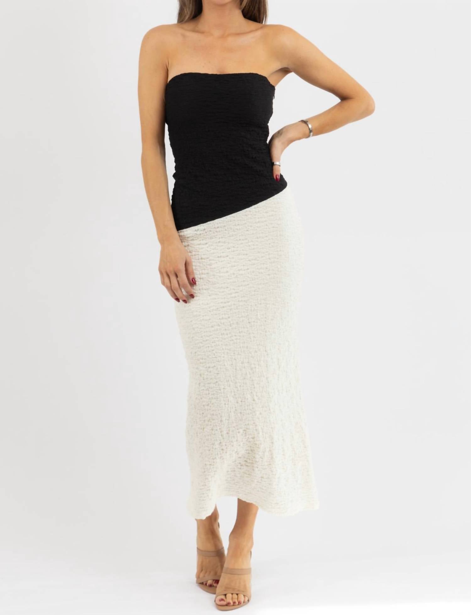 Loucia - VICTORIA COLOR BLOCKED DRESS