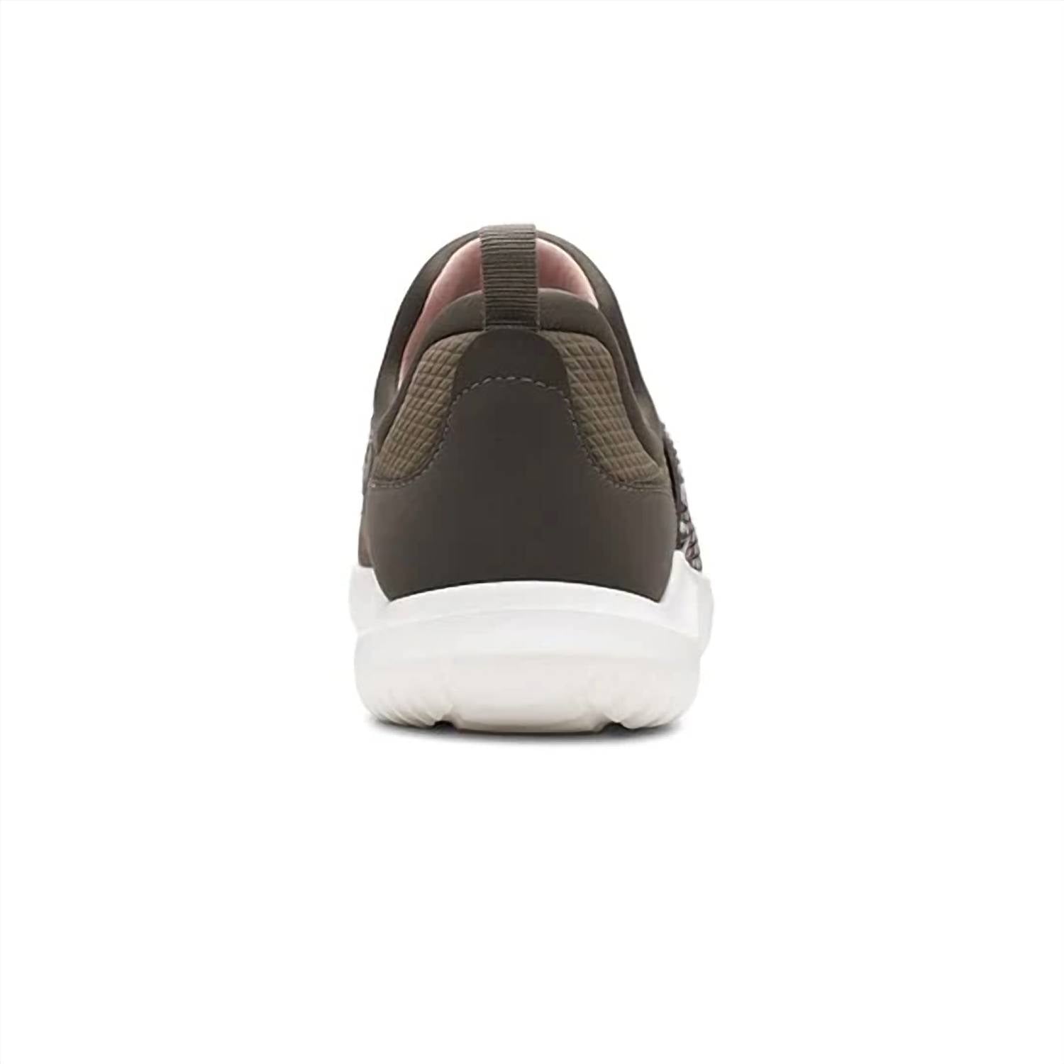 Clarks Women's Nova Way Sneaker in dark olive combi - women's sneaker - view 5