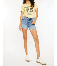 Kancan - Blue Ember Cutoffs Jean Shorts