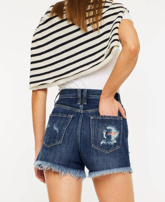 Kancan - Lorna Ultra High Rise Mom Shorts