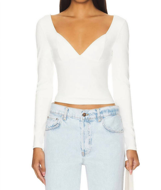 Free People - Duo Corset Long Sleeve Top
