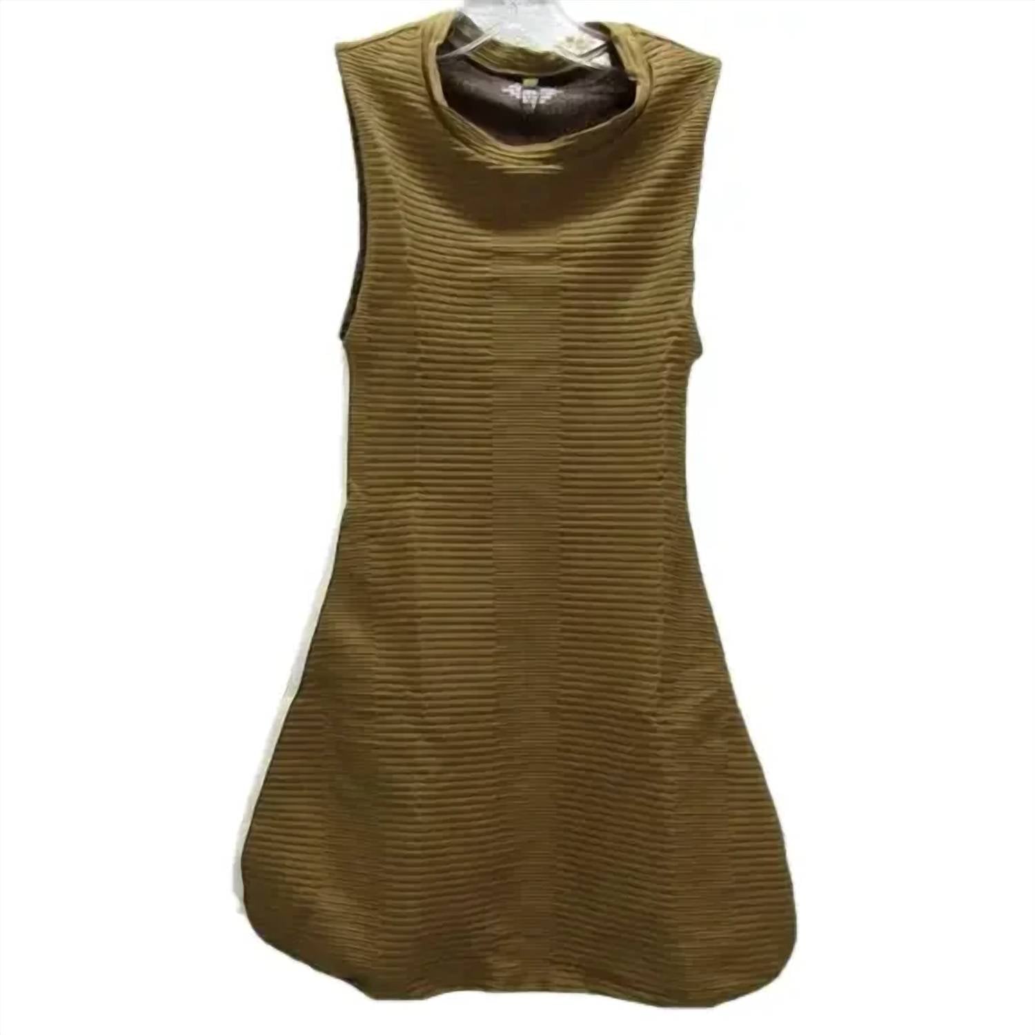 Acacia - Alma Piped Double Ribbed Tennis Dress