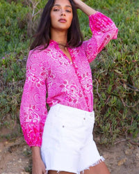 Bell By Alicia Bell - Marella Ruffle Neck Top