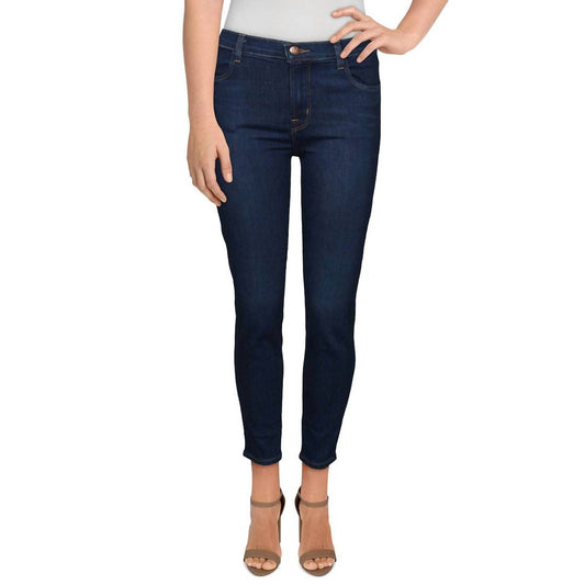 J Brand - Alana High Rise Crop Skinny Stretch Jean