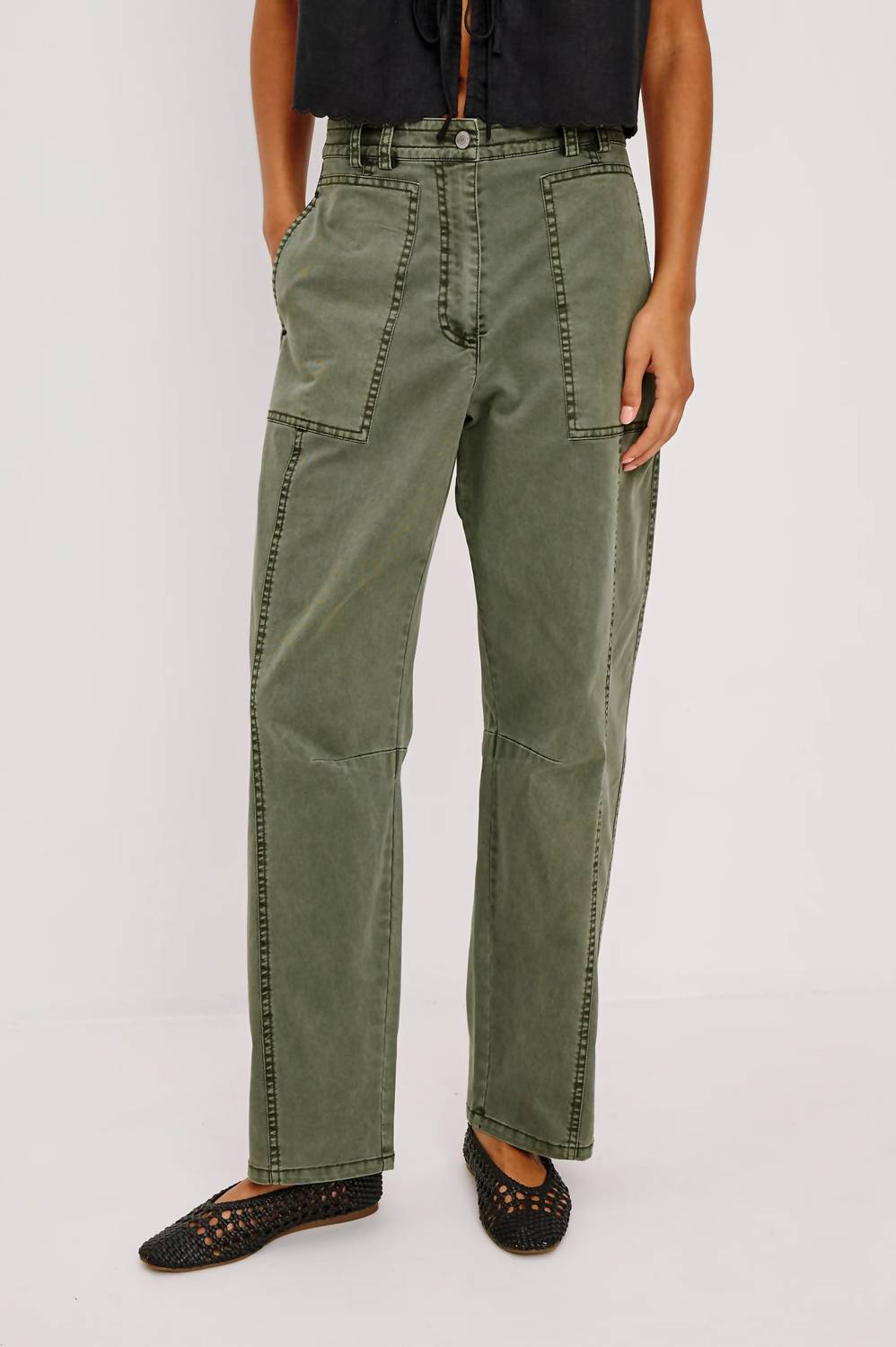 Rails - Lunar Mid-rise Barrel Pant