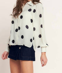Flying Tomato - Printed Woven Top