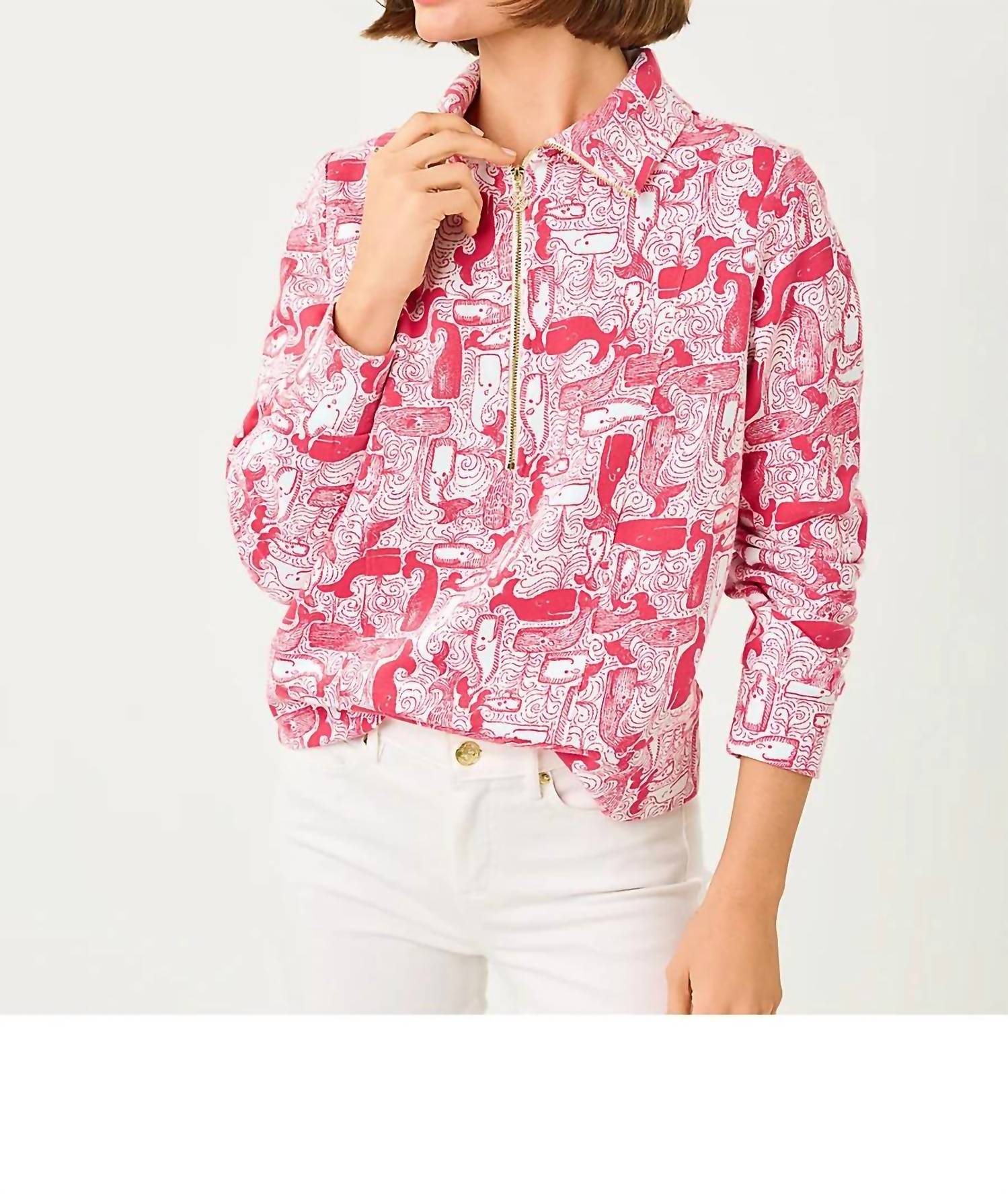 Lilly Pulitzer - Eleni Half-zip Pullover