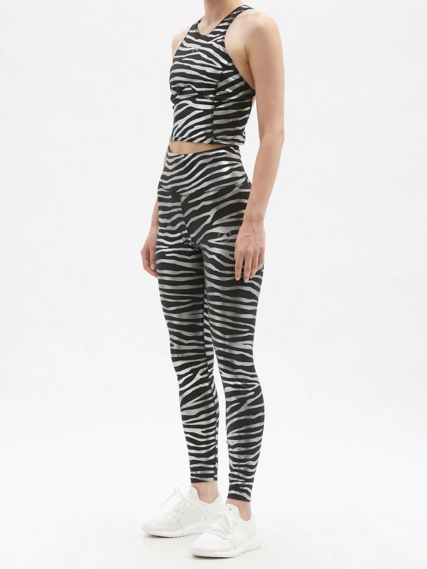 Adidas By Stella Mccartney - Print Cropped Tank Top