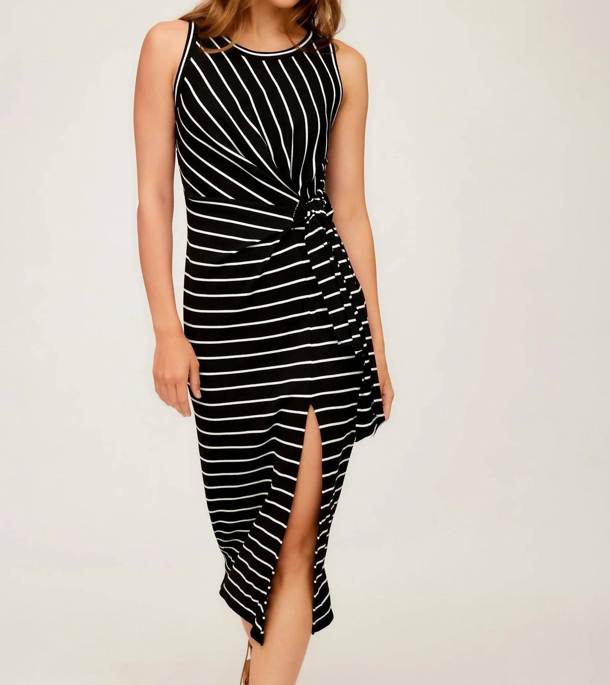Fifteen Twenty - Maddie Side Knot Midi Dress