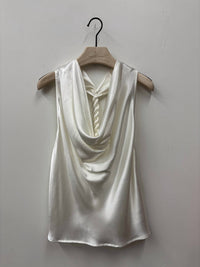 Self Contrast - Women's Sara Cowl Neck Top