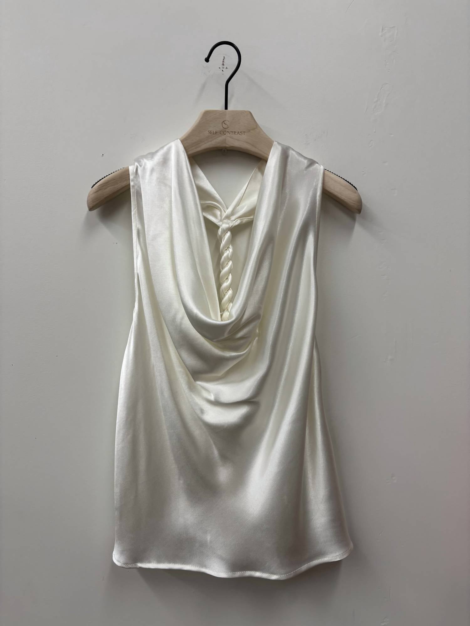 Self Contrast - Women's Sara Cowl Neck Top