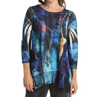 Jess & Jane - Eclipse Chiffon Hem Top