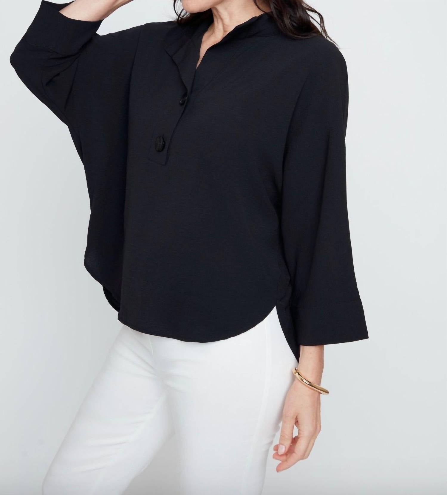 Renuar - Long Dolman Sleeves Blouse