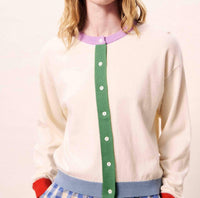Frnch - Patrick Colorblock Cardigan
