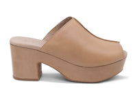 Chocolat Blu - Women's Gadis Latte Leather Sandal