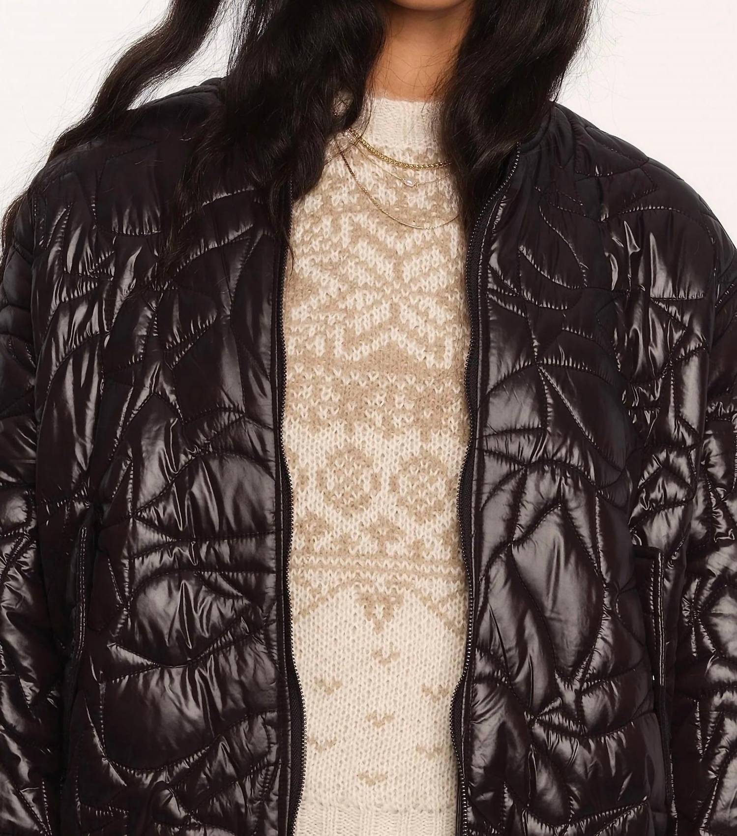 heartloom Malia Jacket in black - women's jacket - alternate view