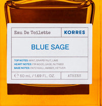 Korres - Unisex Blue Sage Eau De Toilette 50 Ml Perfume