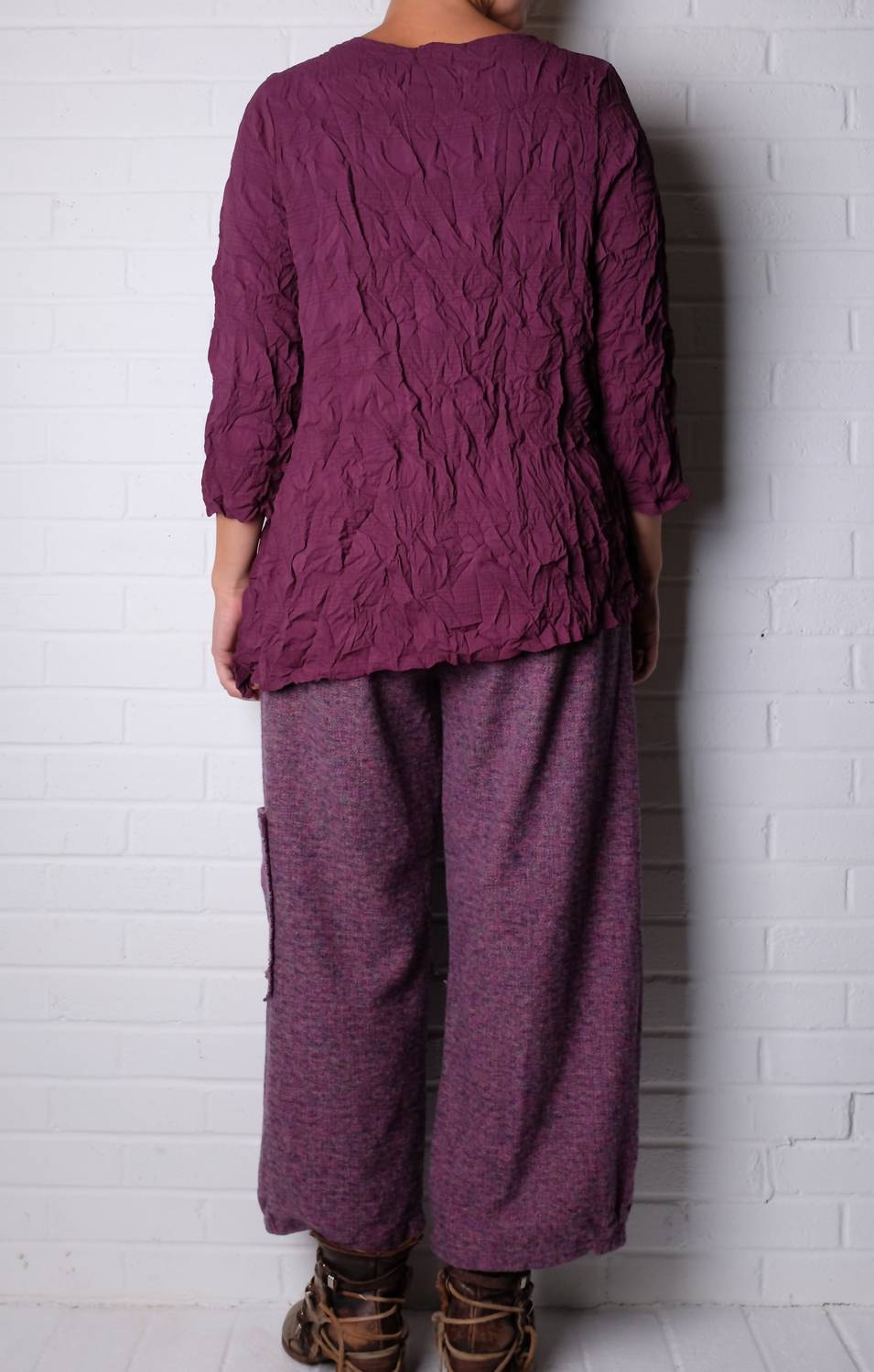 Bodil - Cotton Straight Leg Pants