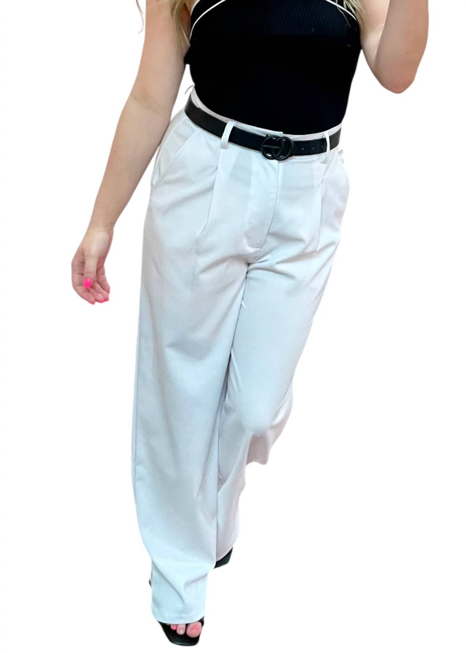 Sweet Habit - Bria Wide Leg Pants