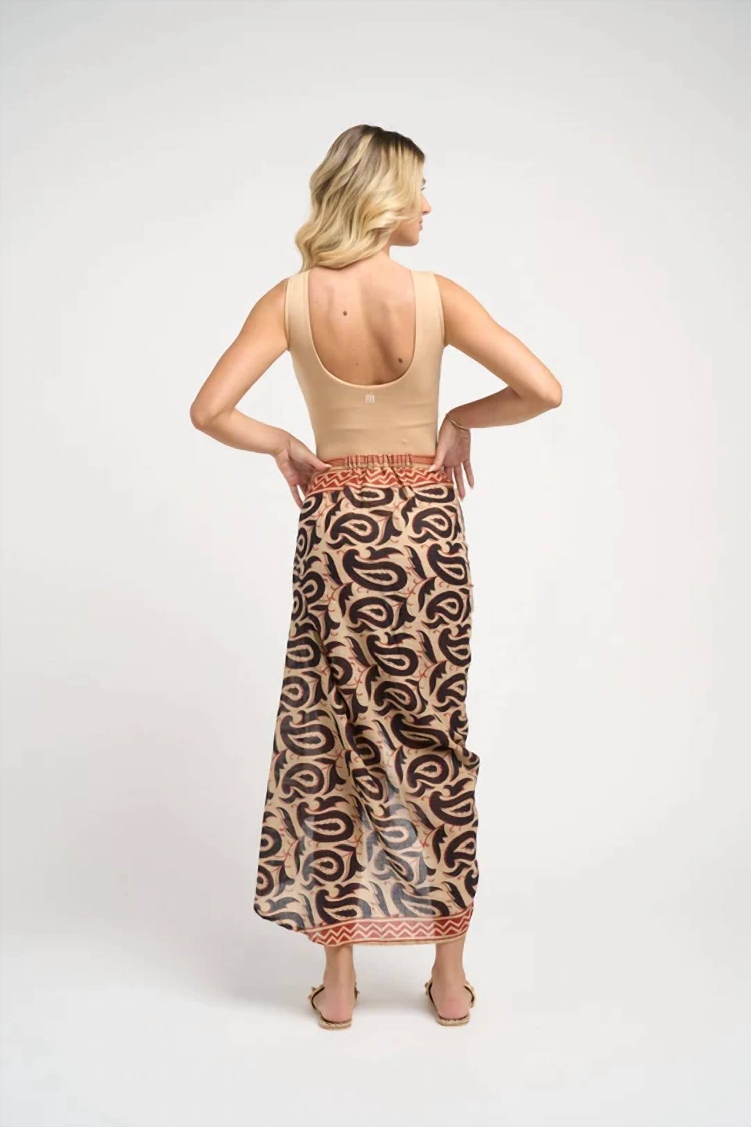 Guadalupe Design - Asterisco Pareo Skirt