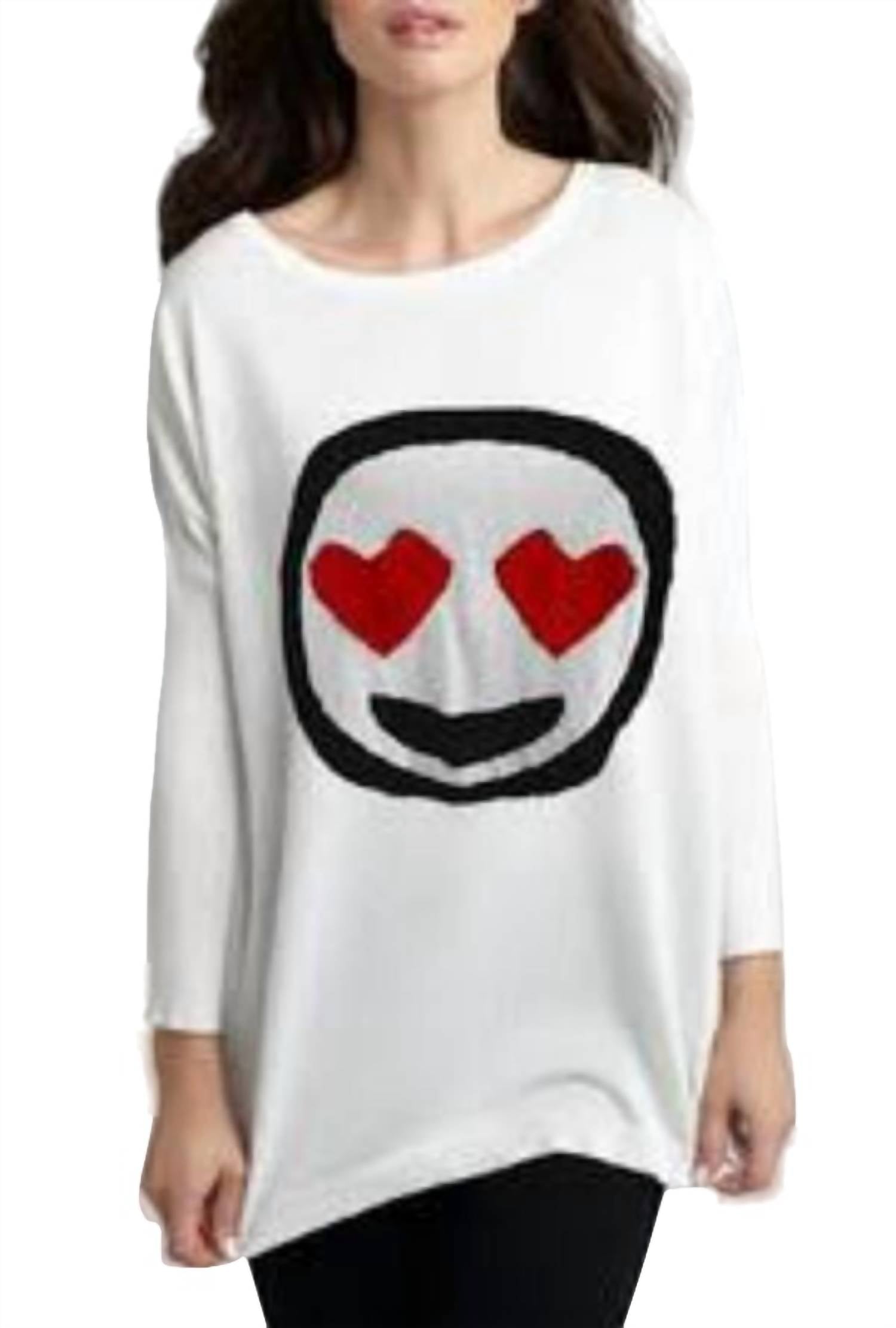 Smile in Love Emoji Top