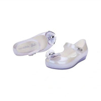 Mini Melissa Girls Ultragirl Barbie Baby Sandals in pearly blue - kids' sandal - view 4
