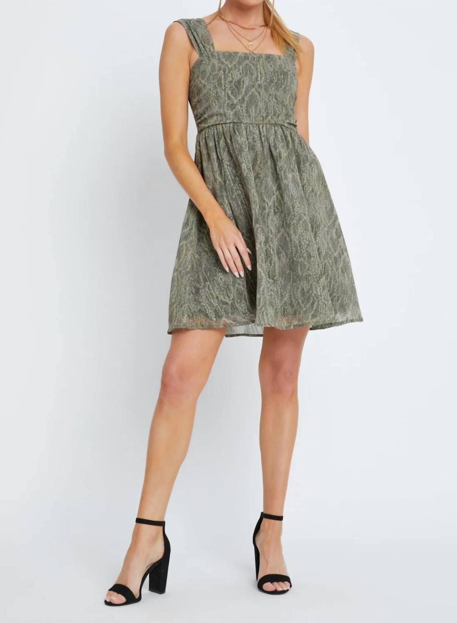 Meet Me In Santorini - ARIANA DRESS