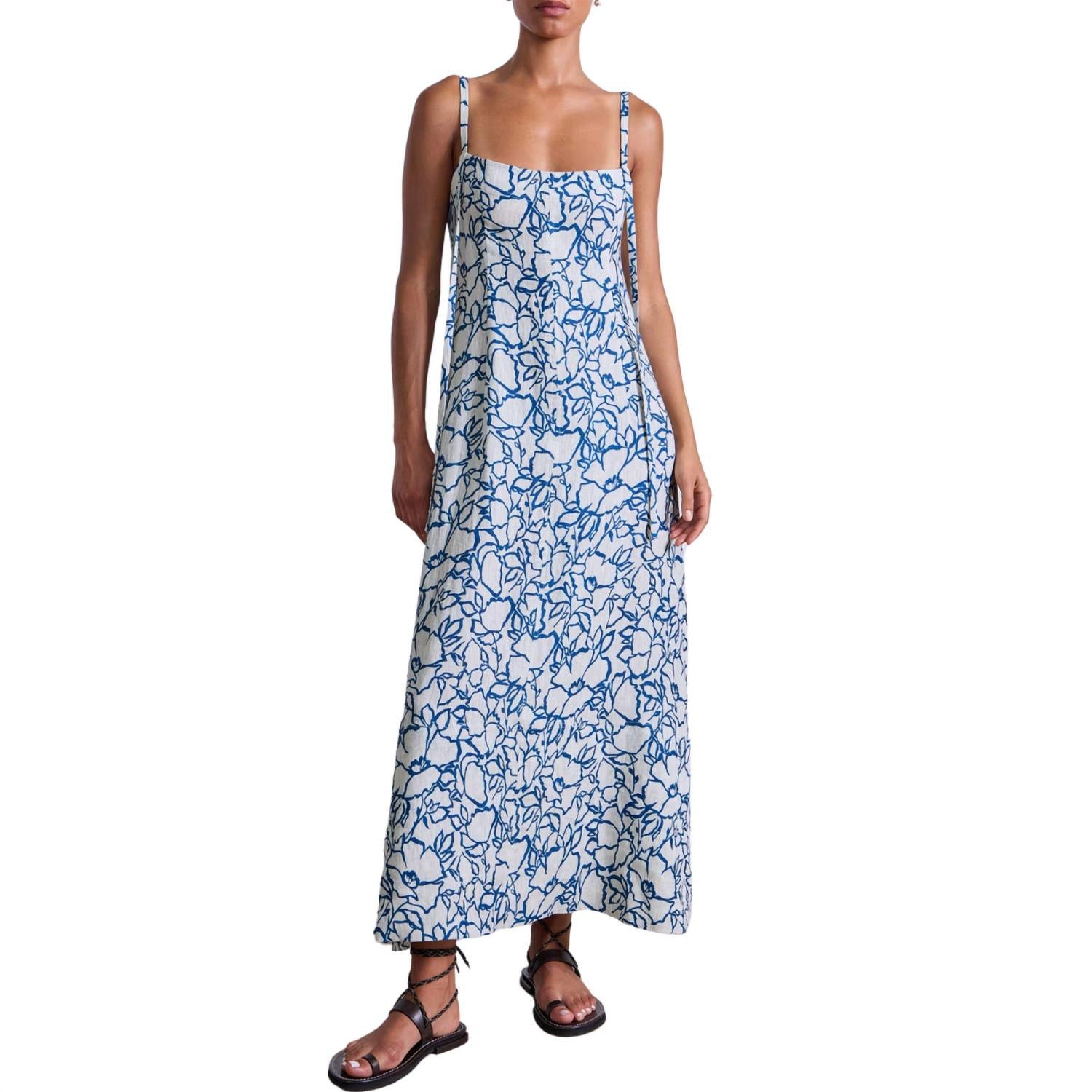 APIECE APART Women's Viviana Tank Maxi Dress in flax - women's dress