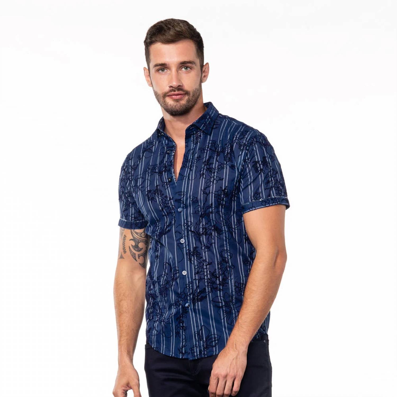 Eight X - Flock the Line Short Sleeve Shirt