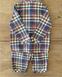 Petit Confection - Toddler's Plaid Flannel Pajamas Set