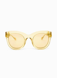 Aperçu Eyewear Women's Le Chat Sunglasses in d or - women's accessory - alternate view