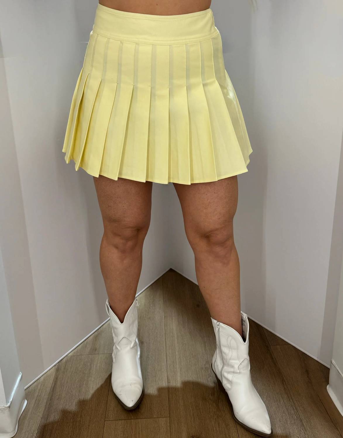 French Connection - Women's Sabine Twill Pleated Mini Skirt