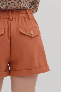 Entro - Colored Cuff Shorts