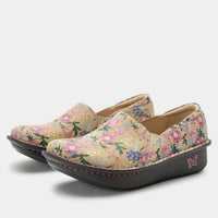 Alegria Women's Debra Clog in fine romance - women's shoe - detail view