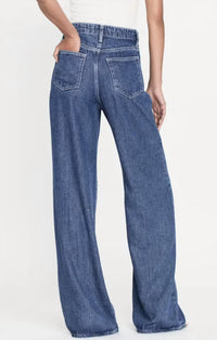Frame - Super Drape Drawstring Wide Leg Pants